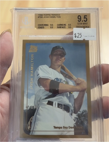 1999 Topps Traded #T66 Josh Hamilton — front