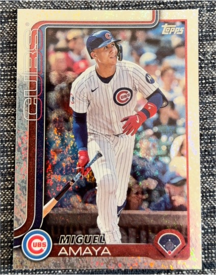 2025 Topps Series 2 #406 Miguel Amaya — front