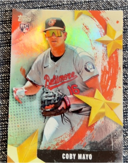 2025 Topps Stars of MLB #SMLB-35 Coby Mayo — front