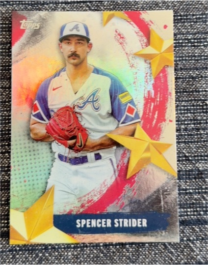 2025 Topps Series 2 Stars of MLB #SMLB-33 Spencer Strider — front