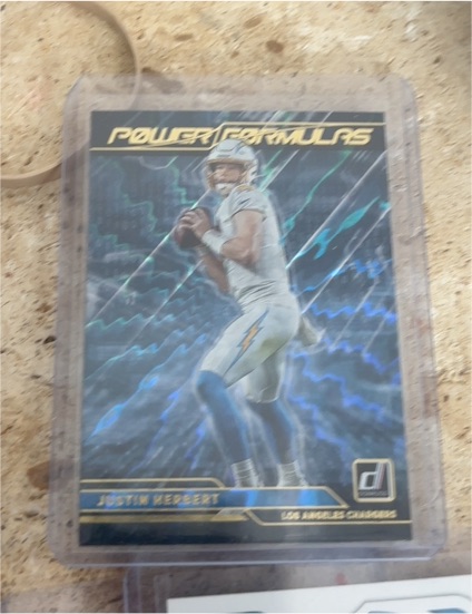 2021 Donruss Power Formulas #PF8 Justin Herbert — front
