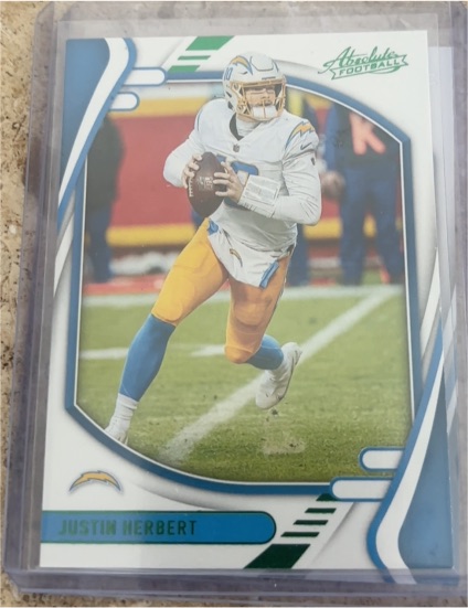 2021 Panini Absolute Football #73 Justin Herbert — front