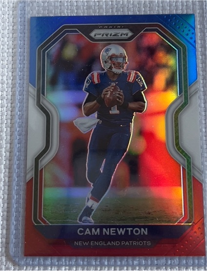 2020 Panini Prizm #19 Cam Newton — front