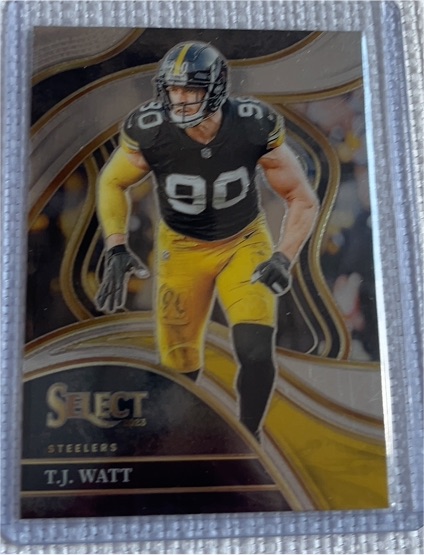 2023 Panini Select #217 T.J. Watt — front