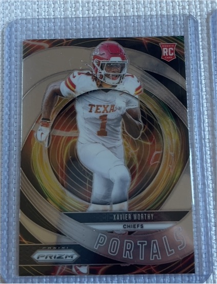 2024 Panini Prizm Portals #10 Xavier Worthy — front