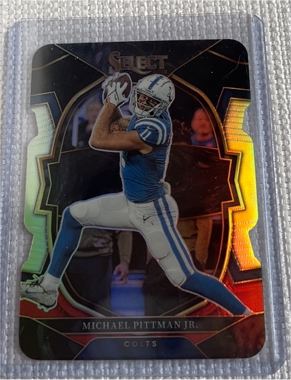 2022 Panini Select #46 Michael Pittman Jr. — front