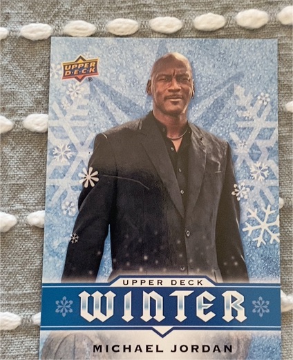 2017 Upper Deck Winter #W1 Michael Jordan — front