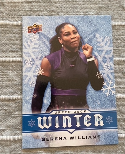 2017 Upper Deck Winter #W8 Serena Williams — front