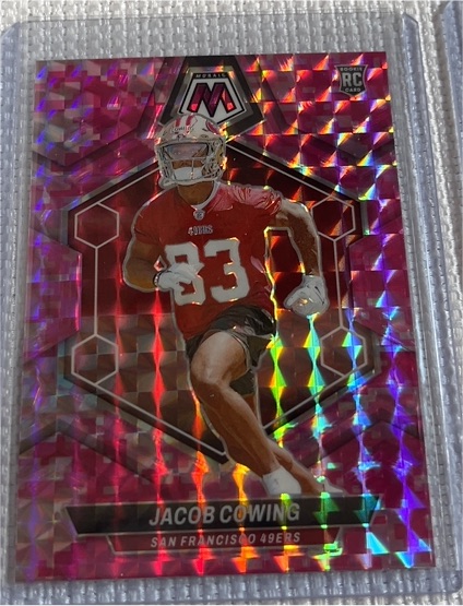2024 Panini Mosaic #390 Jacob Cowing — front