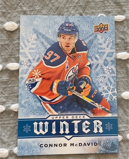 2017 Upper Deck Winter #W5 Connor McDavid — front