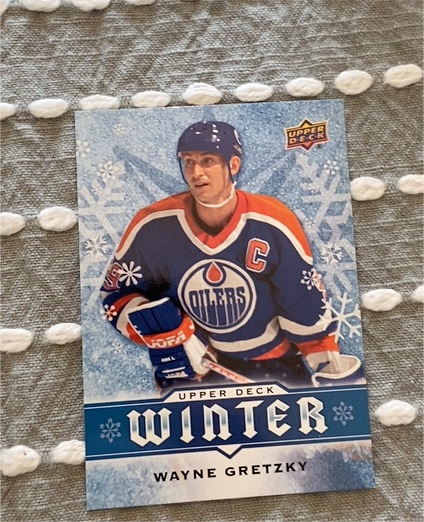 2017 Upper Deck Winter #W3 Wayne Gretzky — front