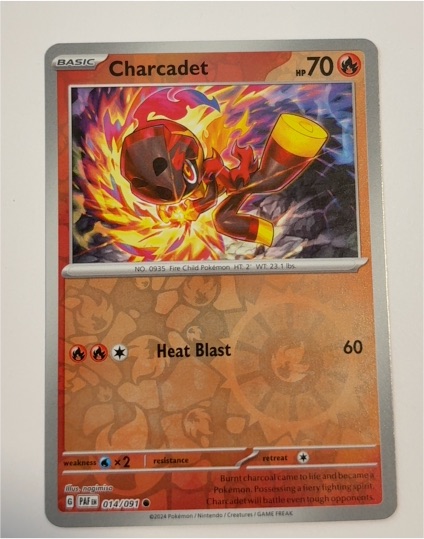 2023 Pokémon Scarlet & Violet #040 Charcadet — front