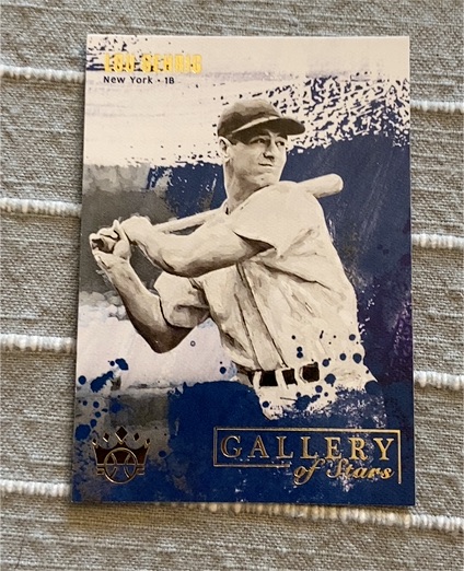 2021 Panini Diamond Kings Gallery of Stars #GS-6 Lou Gehrig — front