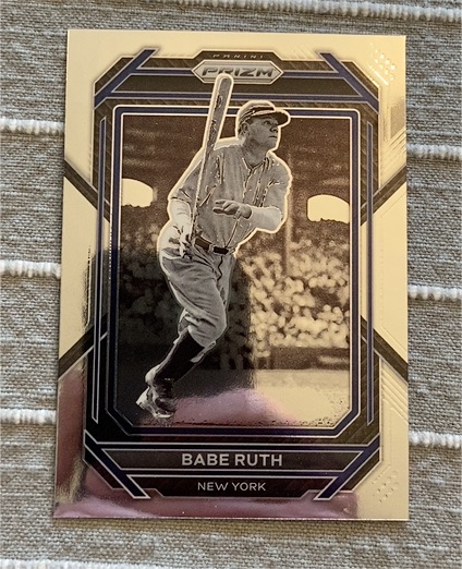 2023 Panini Prizm #2 Babe Ruth — front