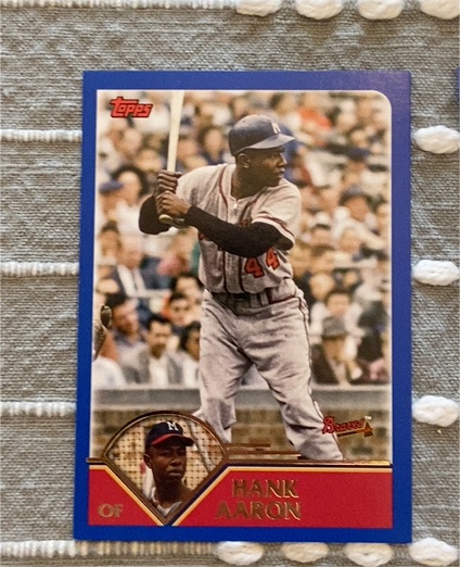 2023 Topps Archives #242 Hank Aaron Atlanta Braves — front