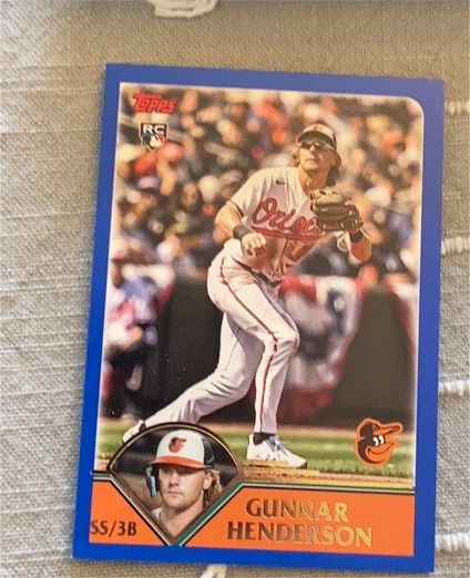 2023 Topps Archives #202 Gunnar Henderson — front