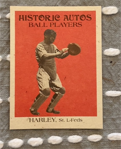 2019 Historic Autographs Federal League #23 Grover Hartley — front