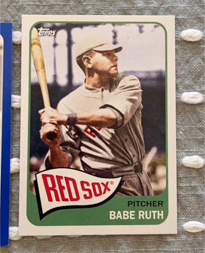 2023 Topps Archives #112 Babe Ruth Boston Red Sox — front