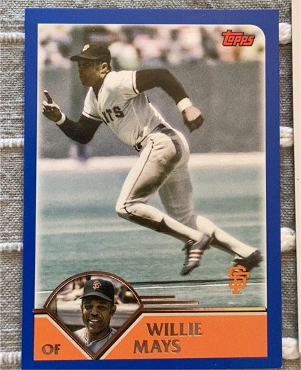 2023 Topps Archives #214 Willie Mays — front