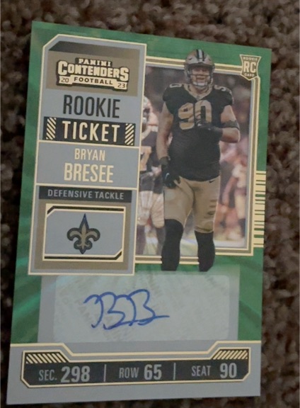 2023 Panini Contenders #220 Bryan Bresee — front