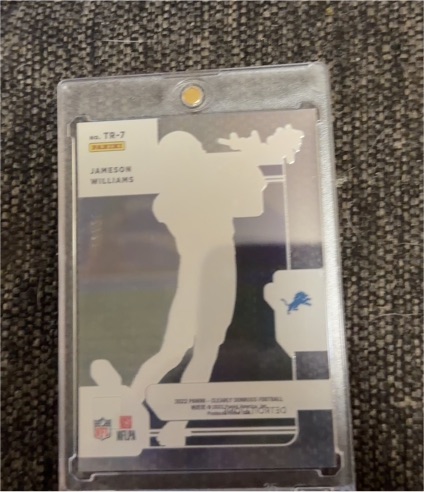 2022 Panini Absolute Football #TR-7 Jameson Williams — front