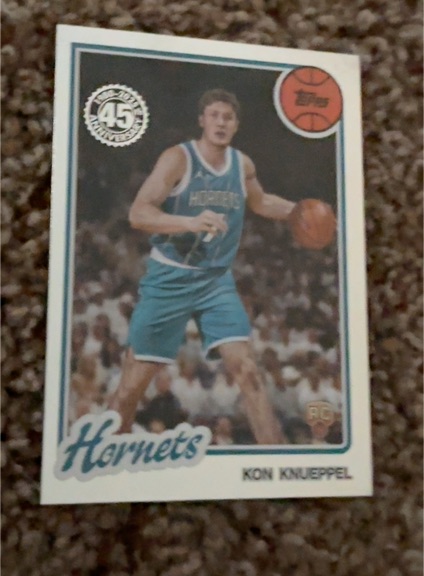 2025 Topps 45th Anniversary #80BK-53 Kon Knueppel — front