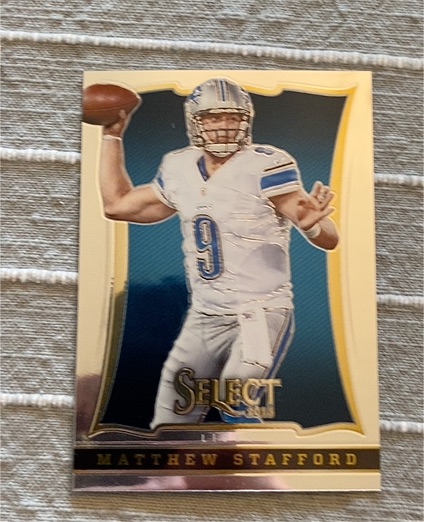 2013 Panini Select #73 Matthew Stafford — front