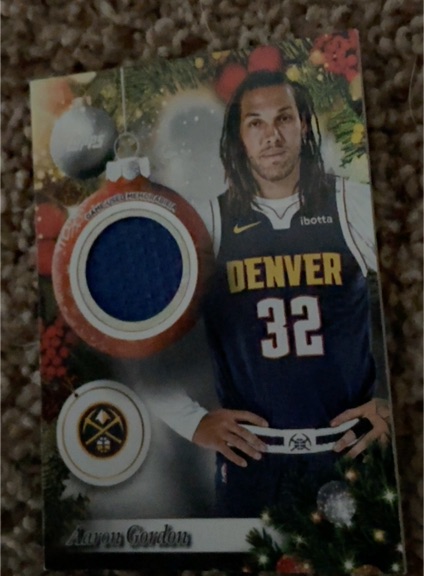 2025 Topps Holiday Basketball #PR-AG Aaron Gordon — front