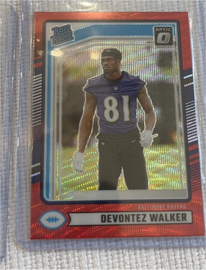 2024 Panini Donruss Optic #345 Devontez Walker — front