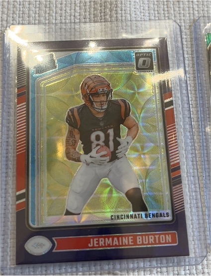 2024 Panini Donruss Optic #251 Jermaine Burton — front