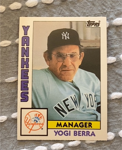 1984 Topps Traded #13T Yogi Berra New York Yankees Manager — front