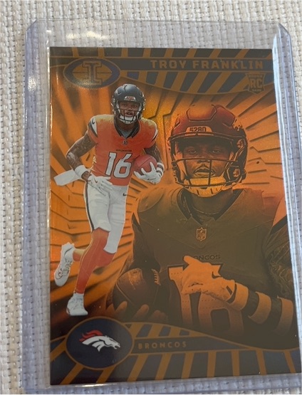 2024 Panini Illusions #24 Troy Franklin — front