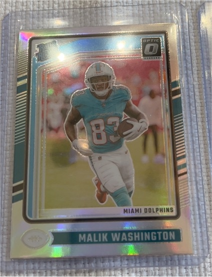 2024 Panini Donruss Optic #272 Malik Washington — front