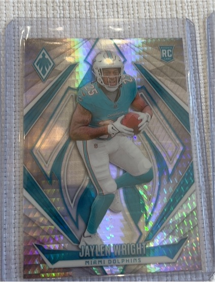 2024 Panini Phoenix #199 Jaylen Wright Hyper — front