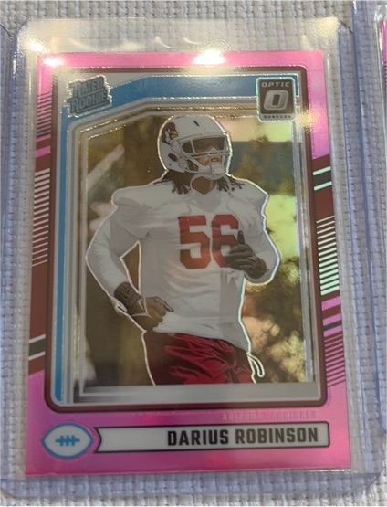 2024 Panini Donruss Optic Preview #381 Darius Robinson — front
