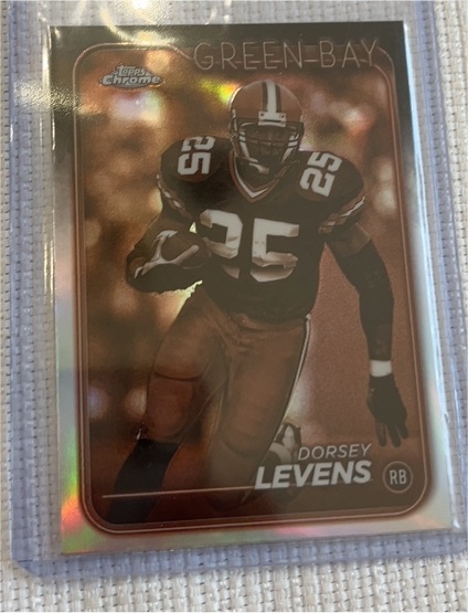 2024 Topps Chrome #78 Dorsey Levens Sepia Refractor — front