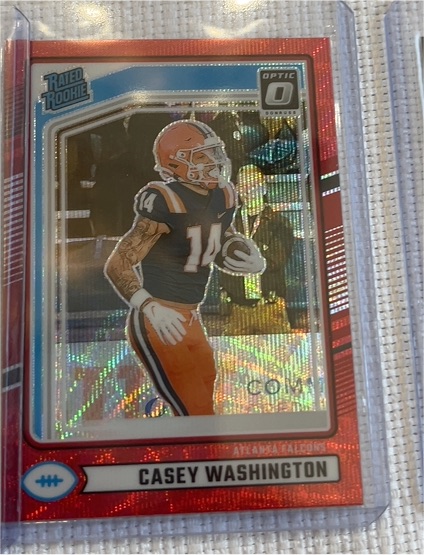 2024 Panini Donruss Optic #392 Casey Washington — front