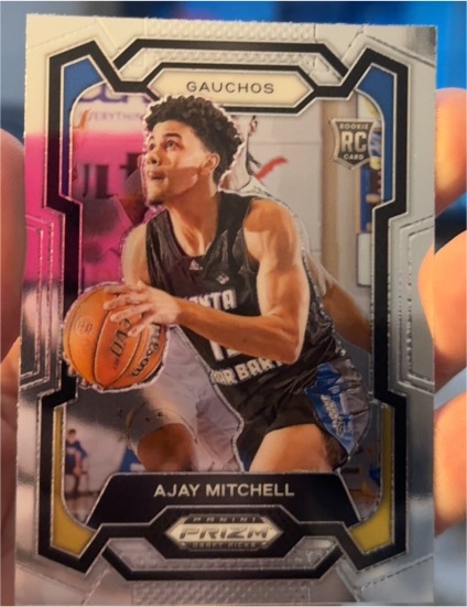 2024 Panini Prizm Draft Picks #37 Ajay Mitchell — front