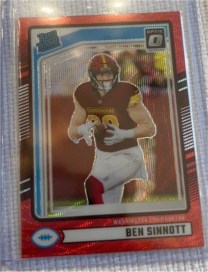 2024 Panini Donruss Optic #314 Ben Sinnott — front