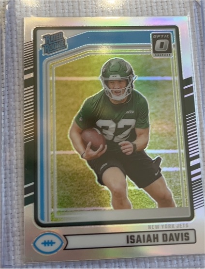2024 Donruss Optic #386 Isaiah Davis — front