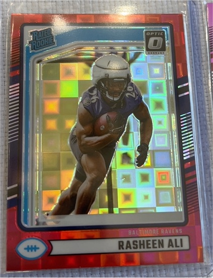 2024 Panini Donruss Optic #347 Rasheen Ali — front