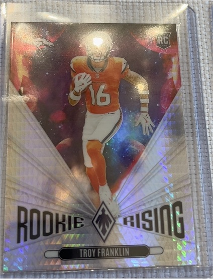2024 Panini Phoenix Rookie Rising #RR-TFN Troy Franklin — front