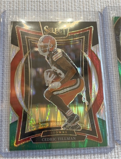 2024 Panini Select #17 Cedric Tillman — front