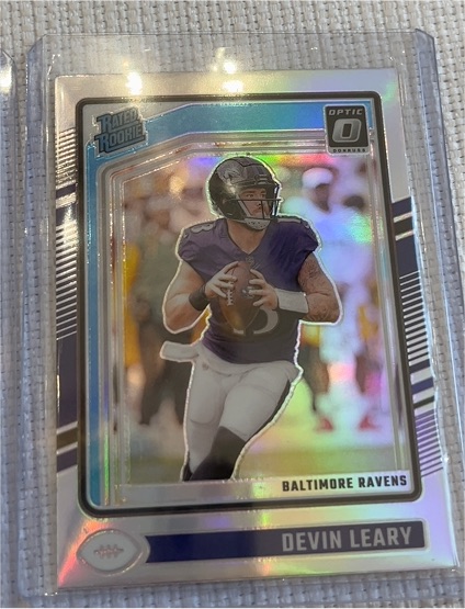 2024 Donruss Optic #227 Devin Leary — front