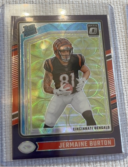 2024 Panini Donruss Optic #251 Jermaine Burton — front