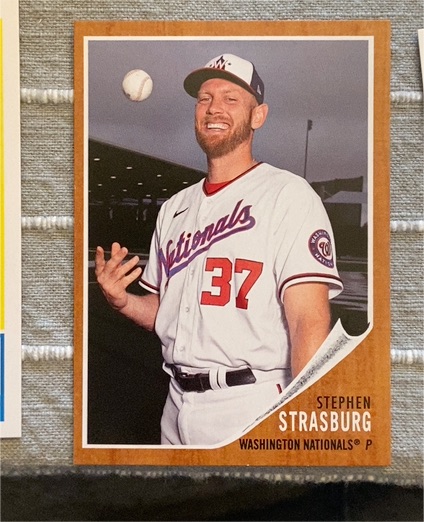 2021 Topps Archives #64 Stephen Strasburg — front