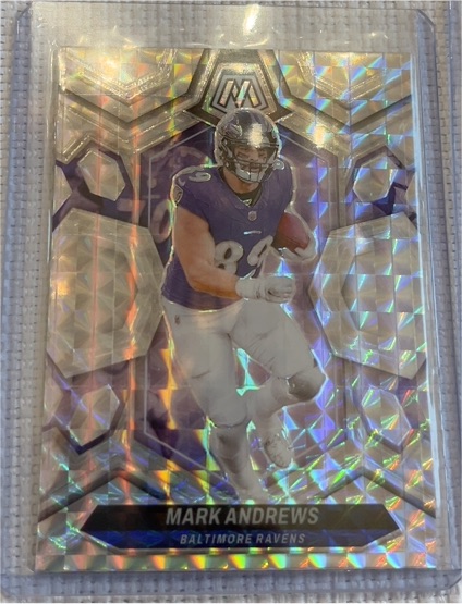 2024 Panini Mosaic #18 Mark Andrews Silver Mosaic Prizm — front