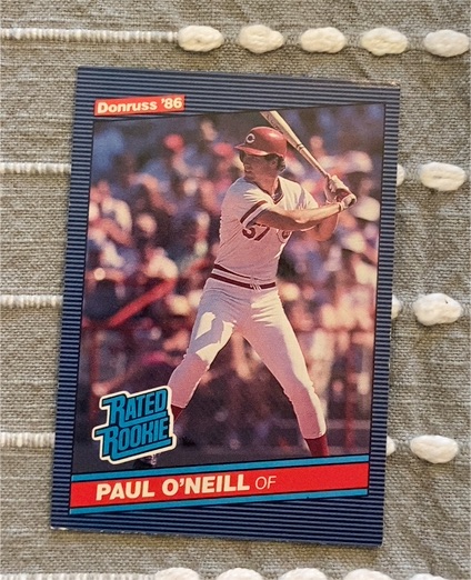 1986 Donruss #37 Paul O'Neill — front