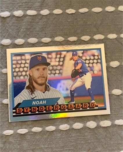 2021 Topps Archives - 1989 Topps Big Foil #89BF-32 Noah Syndergaard — front