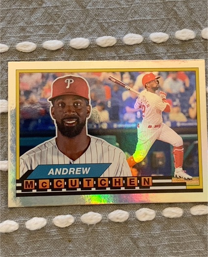 2021 Topps Archives 1989 Big Foil #89BF-19 Andrew McCutchen — front